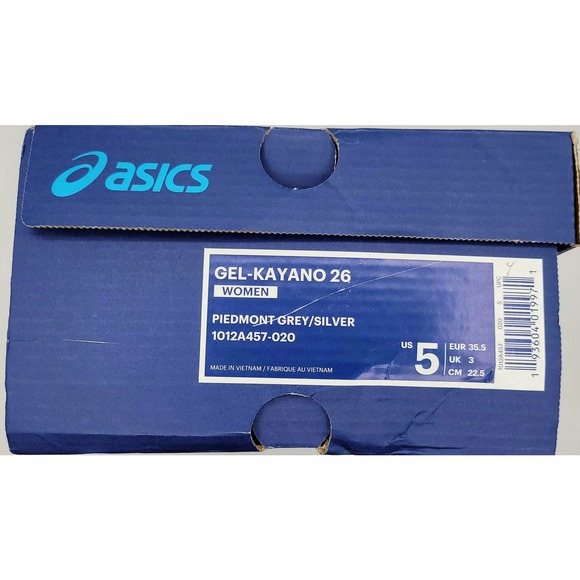 ASICS Women's Gel-Kayano 26 Running Shoes, 5, Piedmont Grey/Silver - Picture 10 of 10